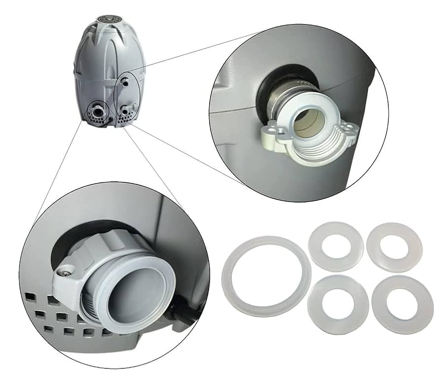 lay Qincio Connector Seal Gasket Air Pump Washer Fits for